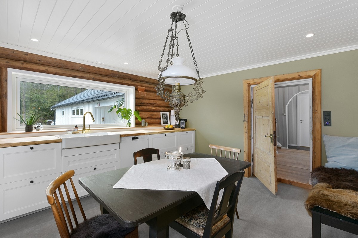 Her kan frokosten nytes med familien. Galleribilde
