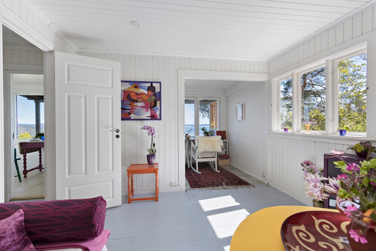 Å komme inn, er litt som å stige inn i en annen tid. Galleribilde