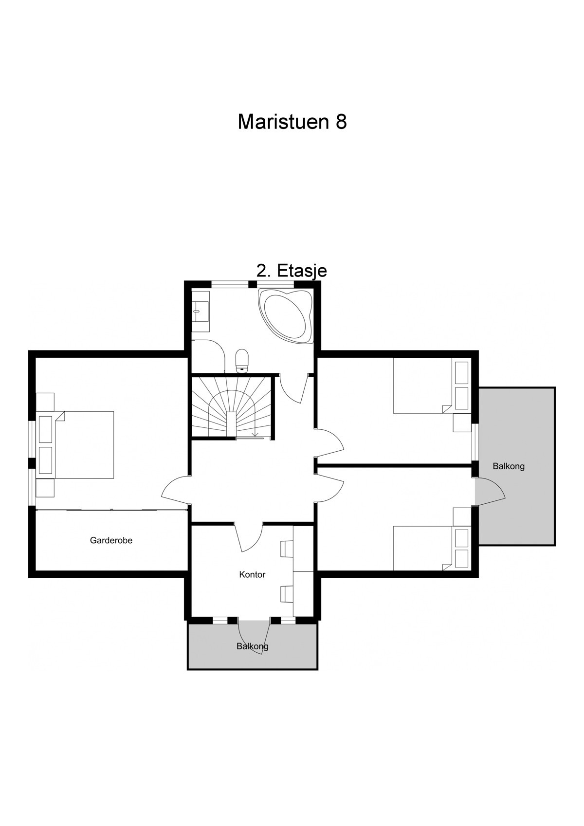 Planskisse loft