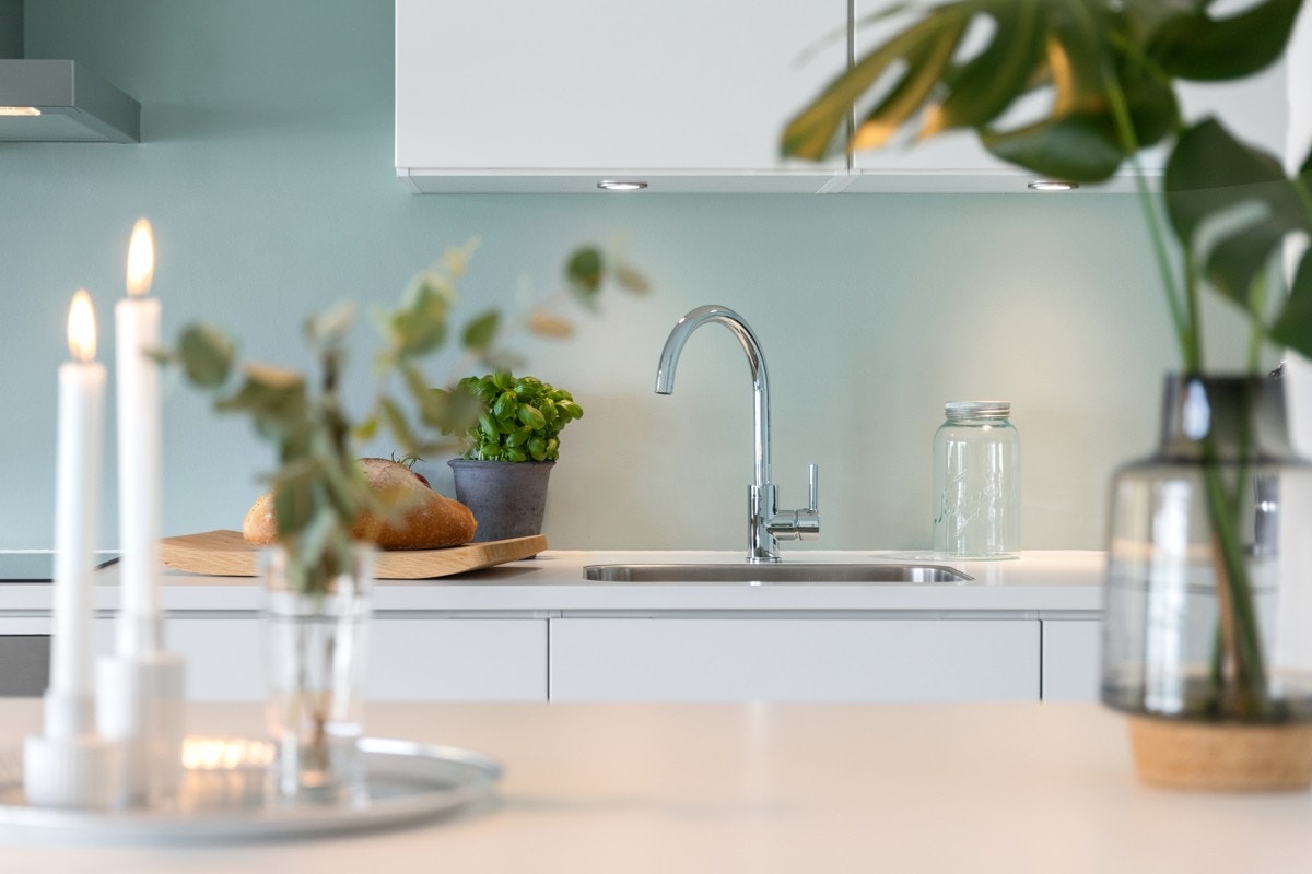 Stilrent kvalitetskjøkken fra 2016. Galleribilde