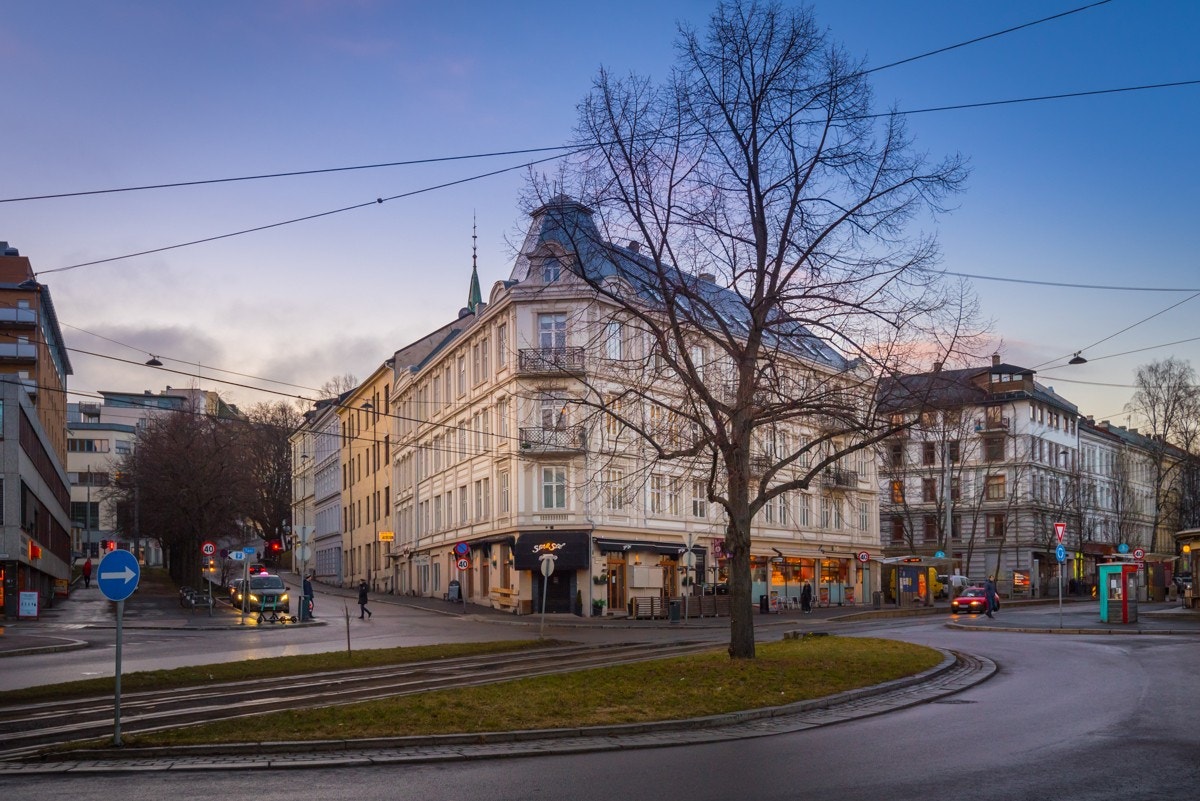 Rundkjøringen i Bislett - supersentralt! Galleribilde