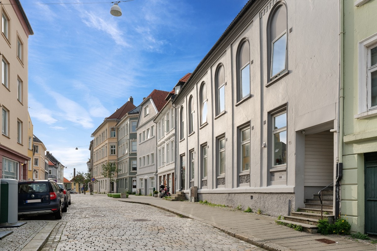 Velholdt fasade Galleribilde