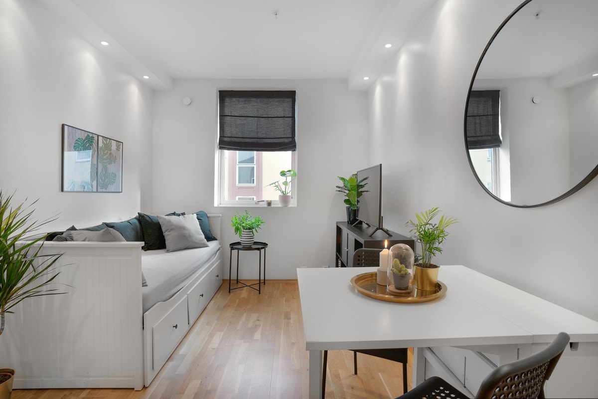 Tv, internett, kommunale avgifter, renter og avdrag lån ++ er inkl, i felleskostnadene Galleribilde