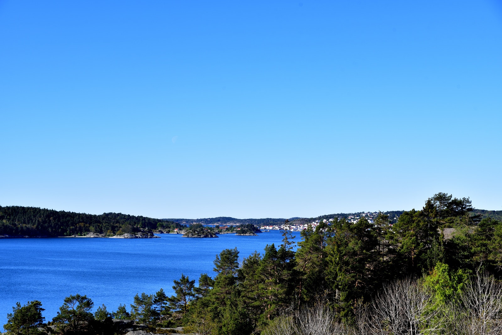 10 minutter med egen båt til Risør. Galleribilde