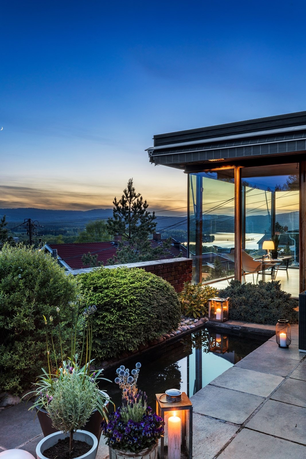 Mot nord - Maridalsvannet Galleribilde