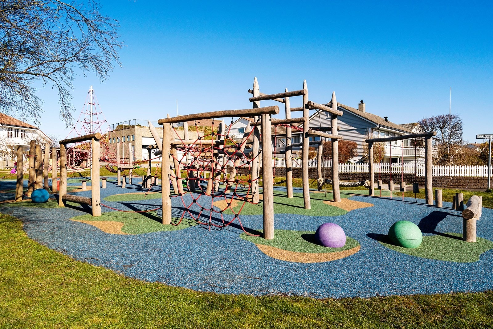 Lekepark i nærmiljøet Galleribilde