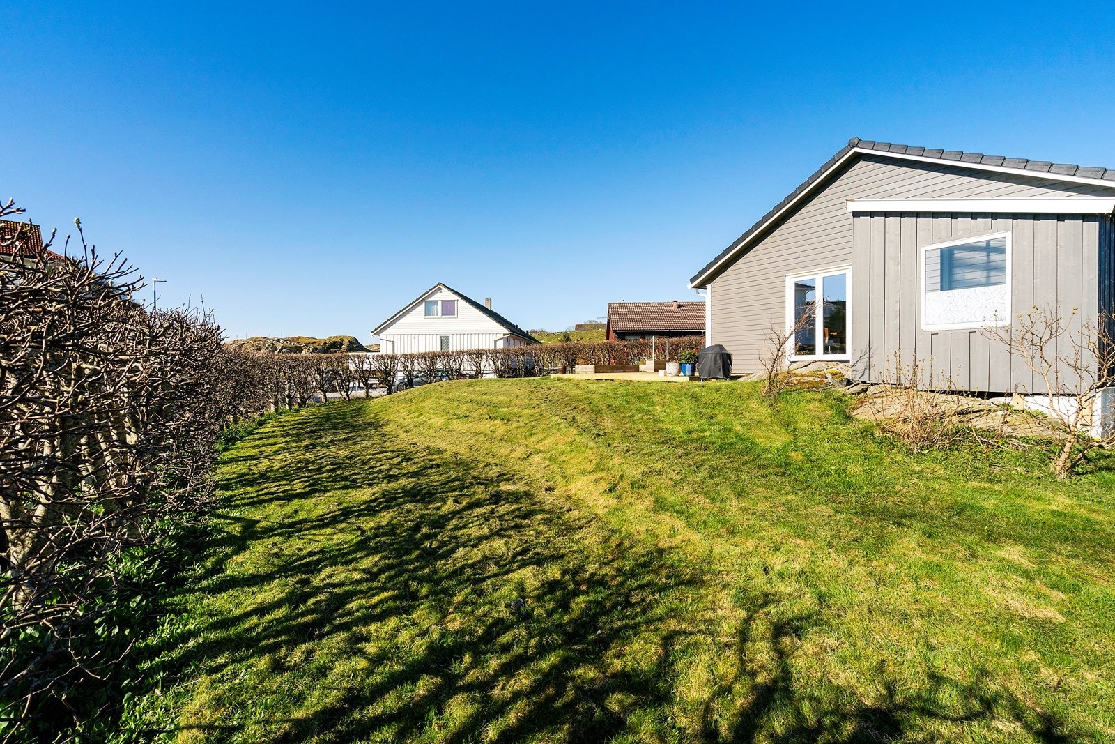 Tomten er på hele 805 kvm. Galleribilde