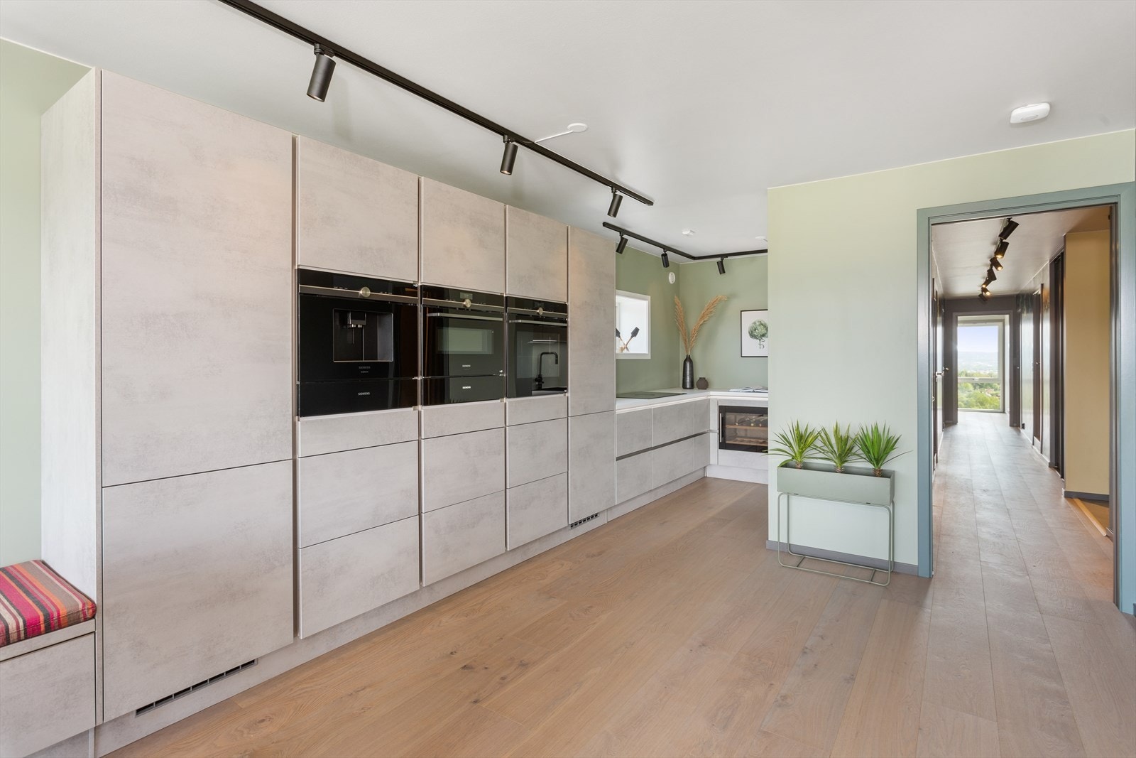 Lekker og moderne kjøkkeninnredning fra Nobilia (Keo Norge). Galleribilde