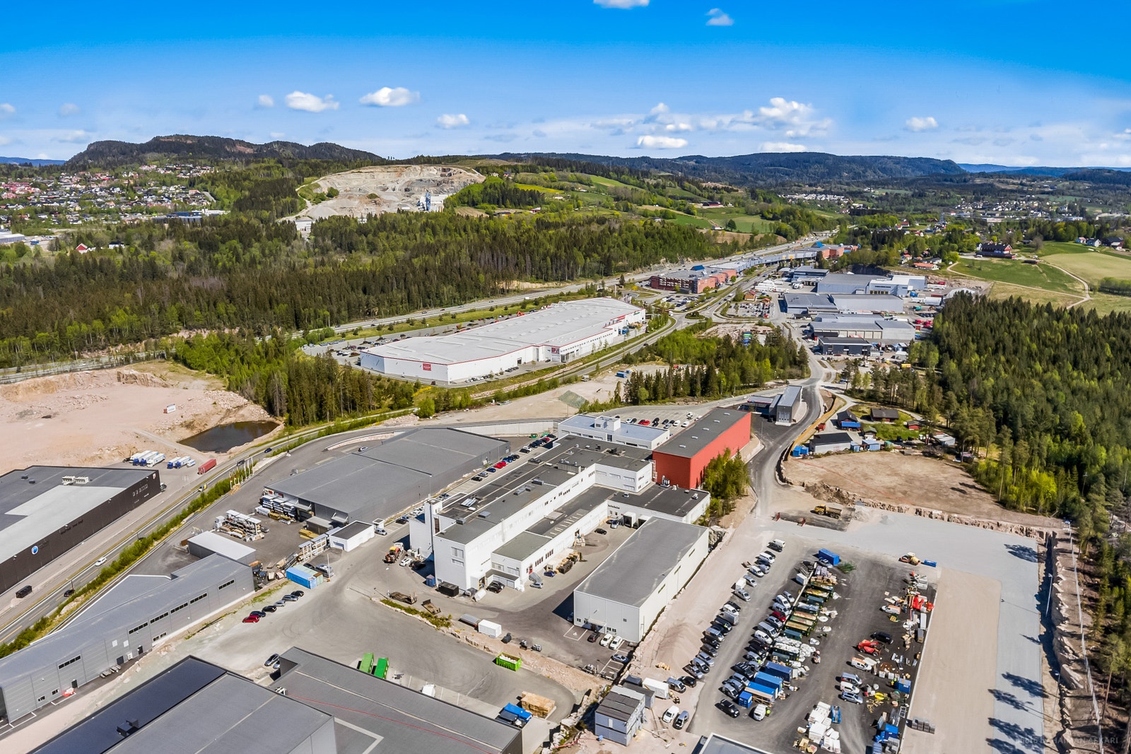 2 min til av/påkjøring E18 Galleribilde