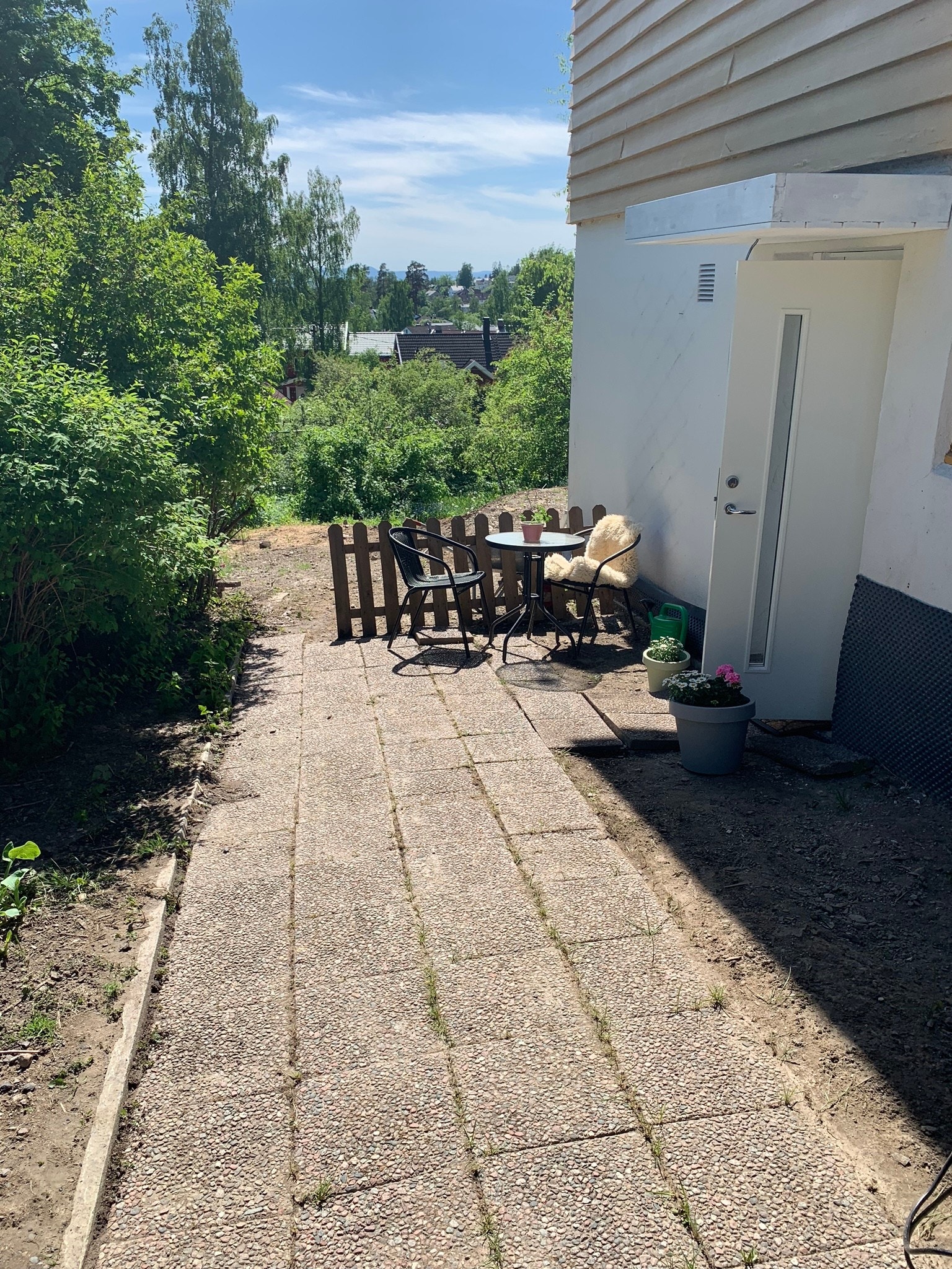 Separat uteområde og separat inngang Galleribilde
