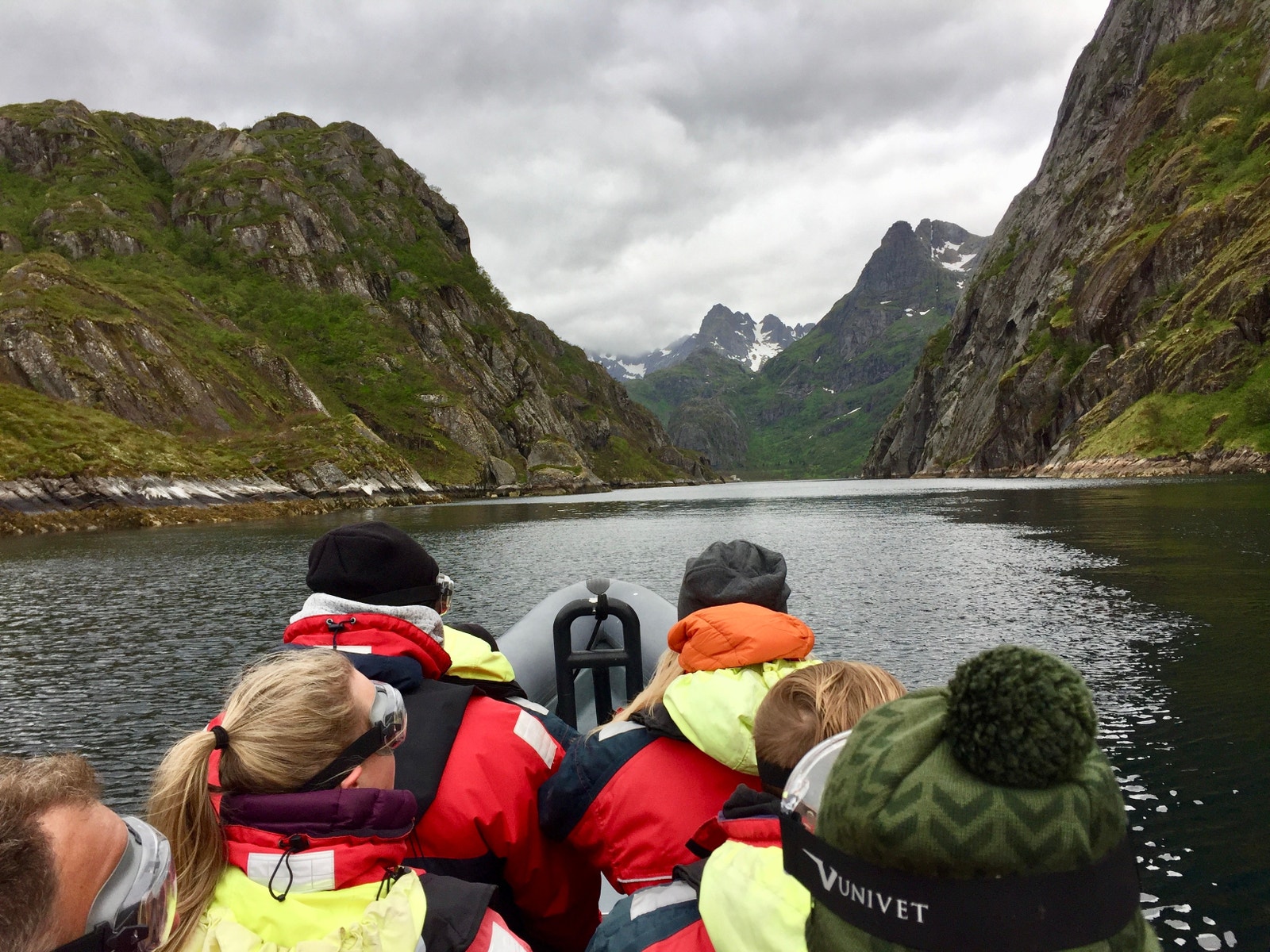 Deep sea rafting til Trollfjorden Galleribilde