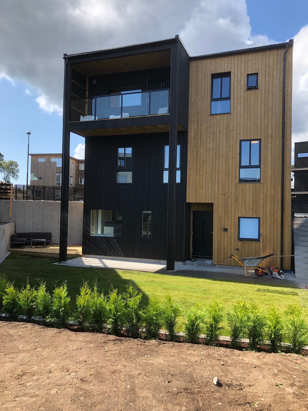 Egen uteplass med tilgang til plen Galleribilde