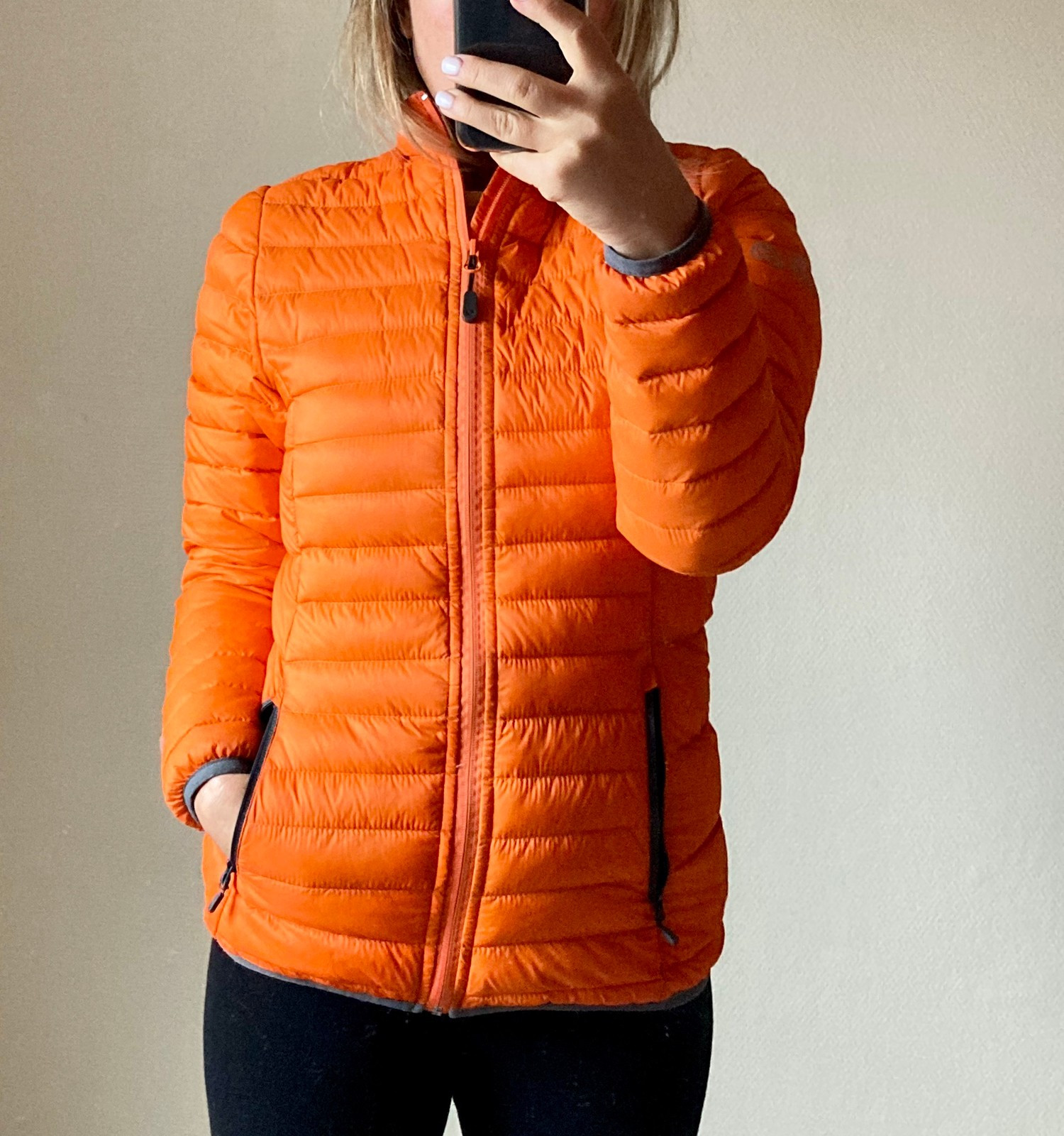 Nor wear dunjakke XS i oransje farge | FINN.no nor wear dunjakke | FINN.no