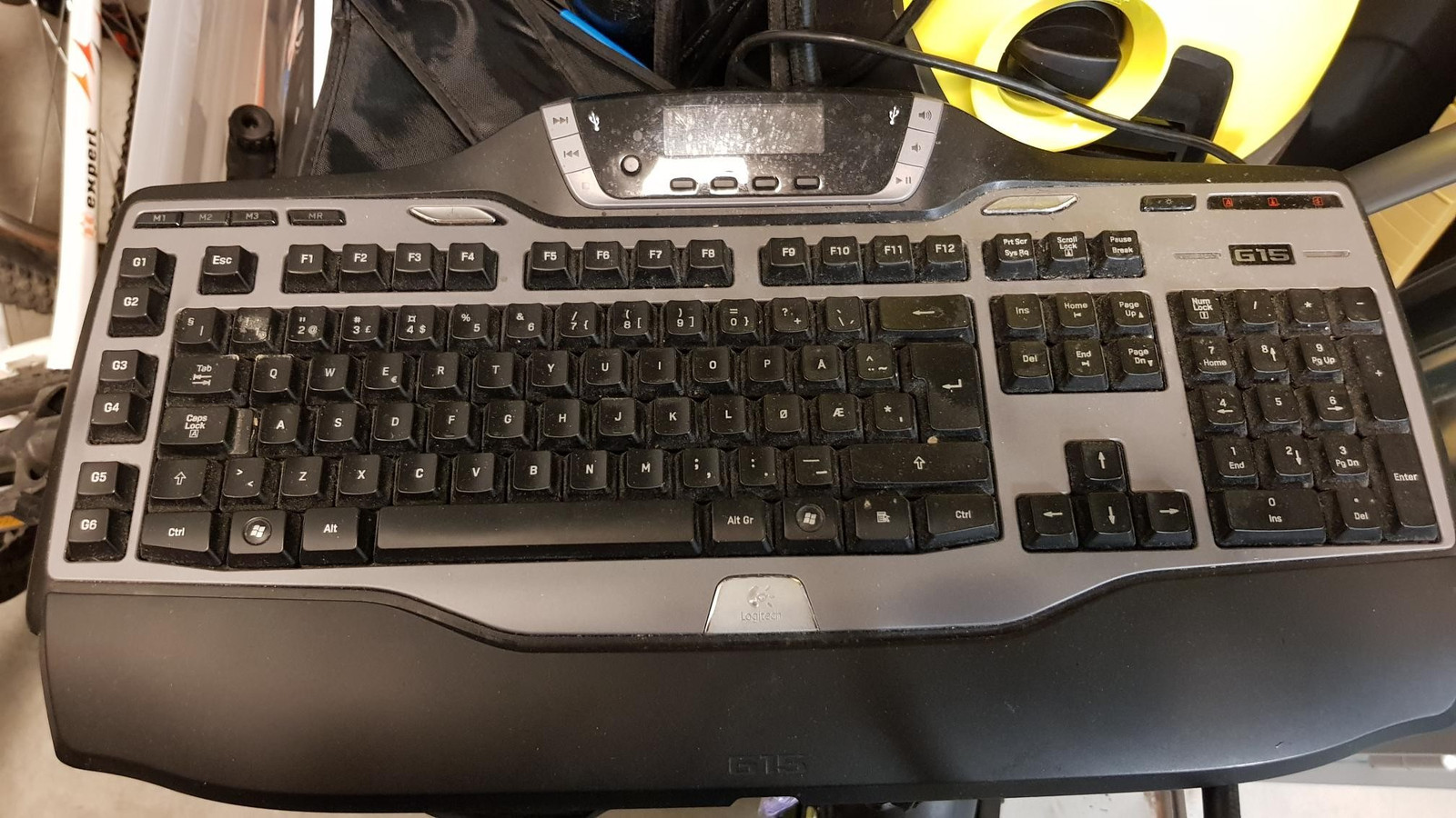 Logitech G15 | FINN.no Gaming tastatur multi function black lite keyboard | FINN.no