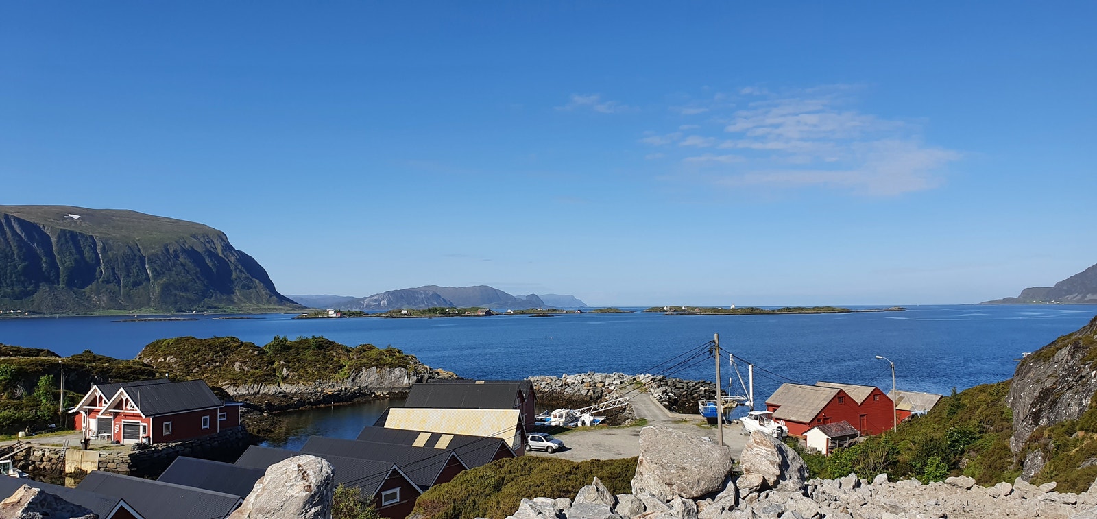 Sjøutsikt mot vest Galleribilde