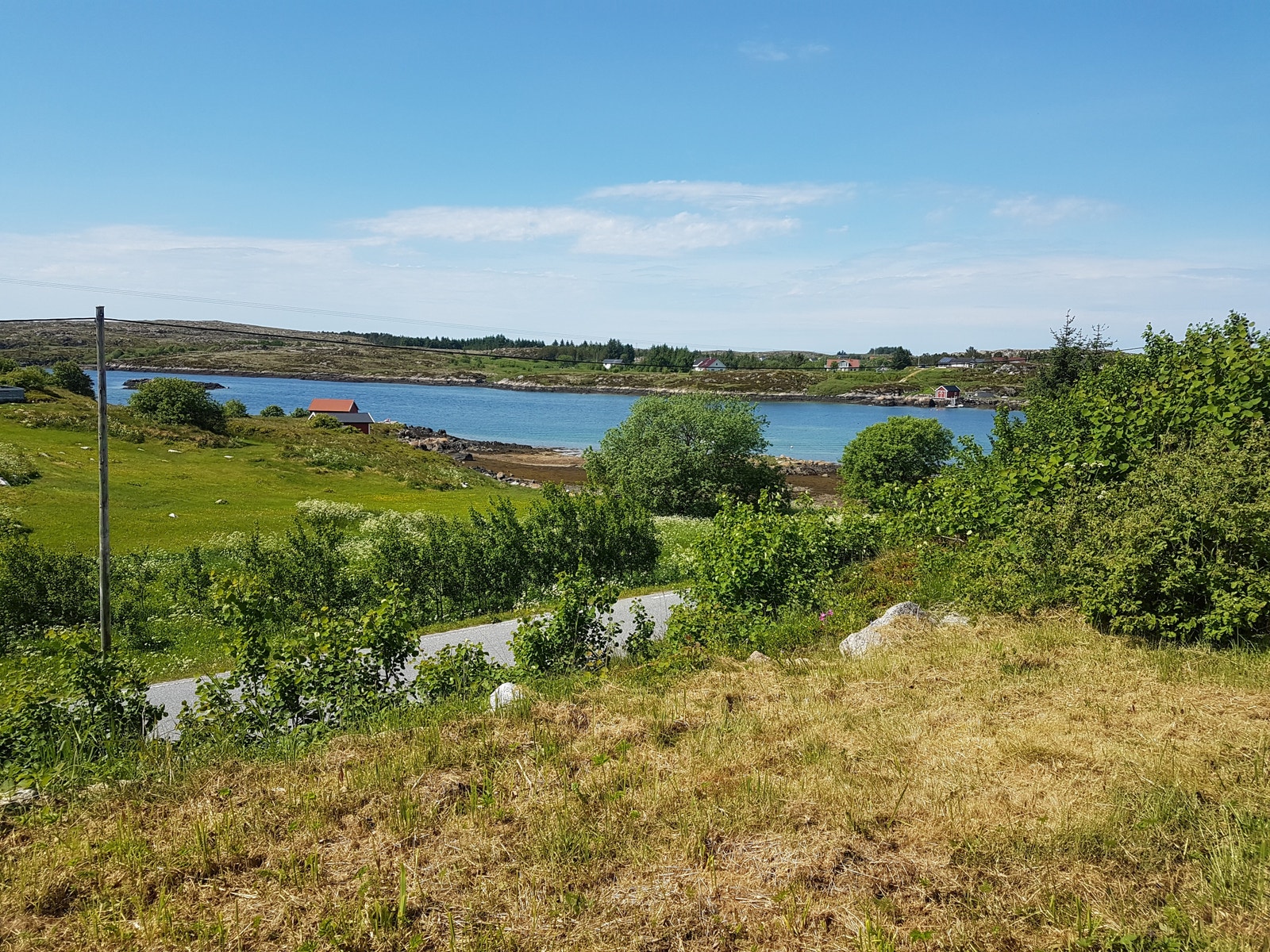 Sjø-utsikt fra hytta! Fjære Galleribilde
