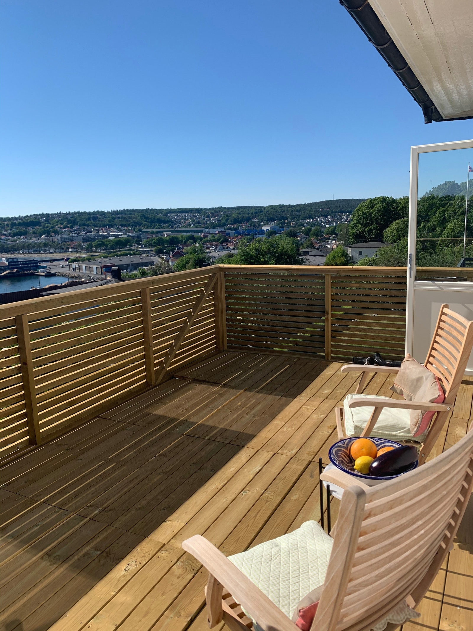 Kveldsol med solnedgang. Galleribilde