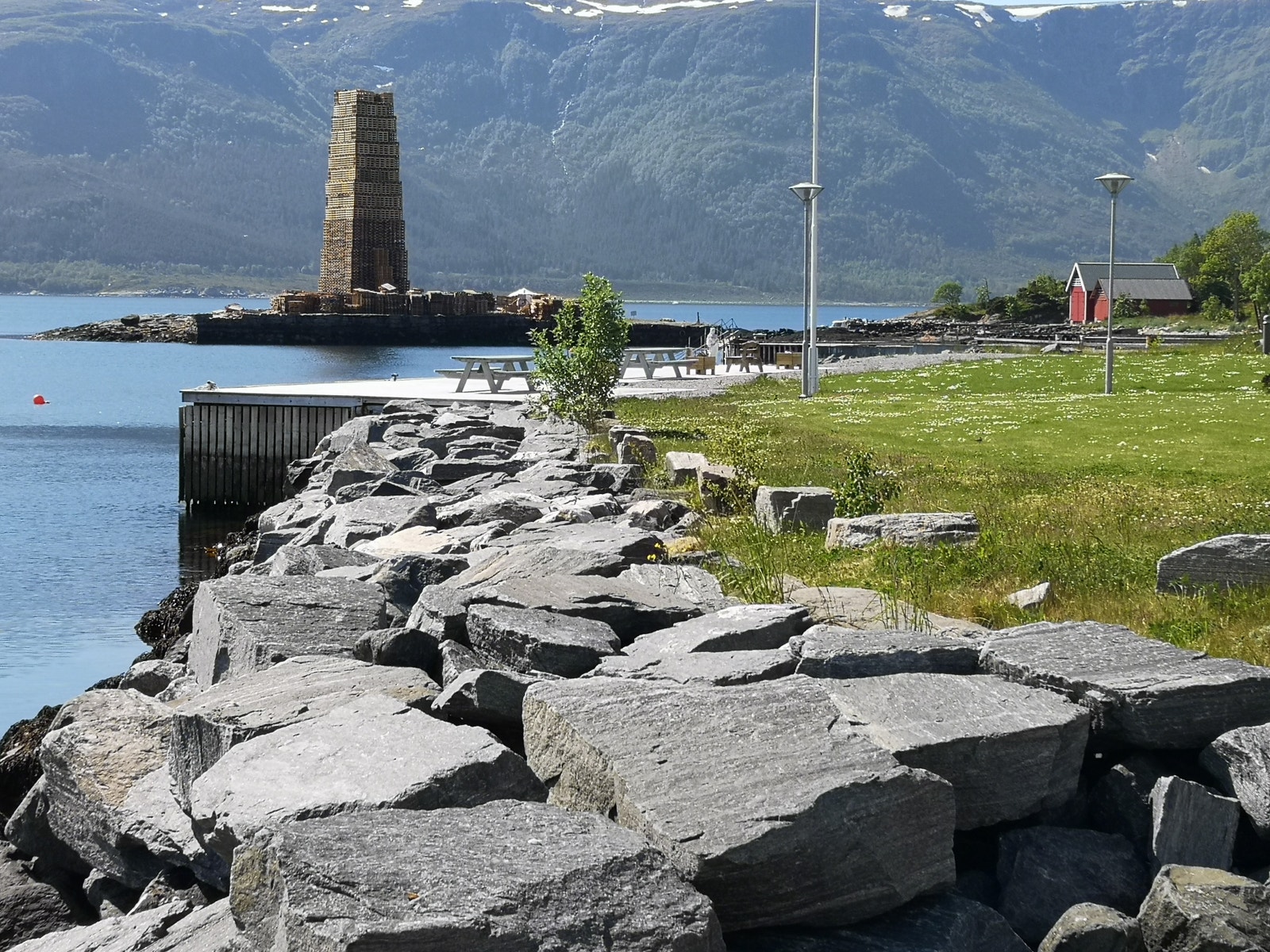 Brygge, fellesareal Galleribilde