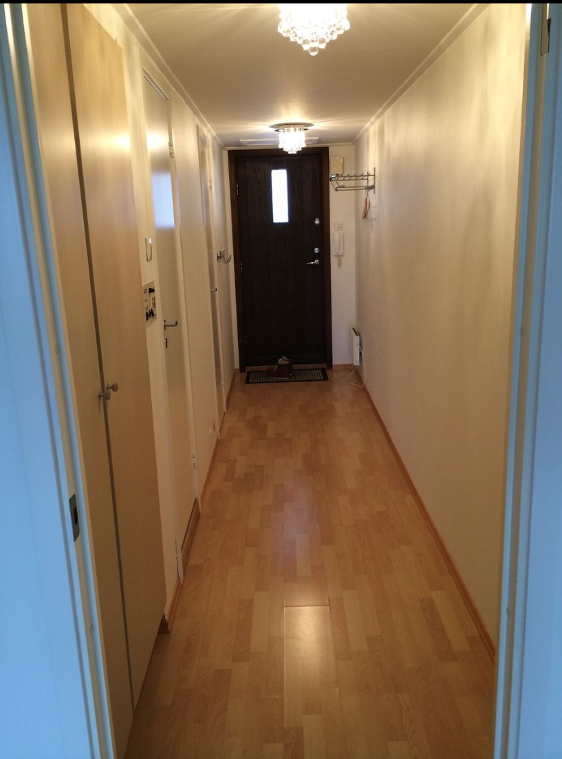 Gang inne i leiligheten Galleribilde