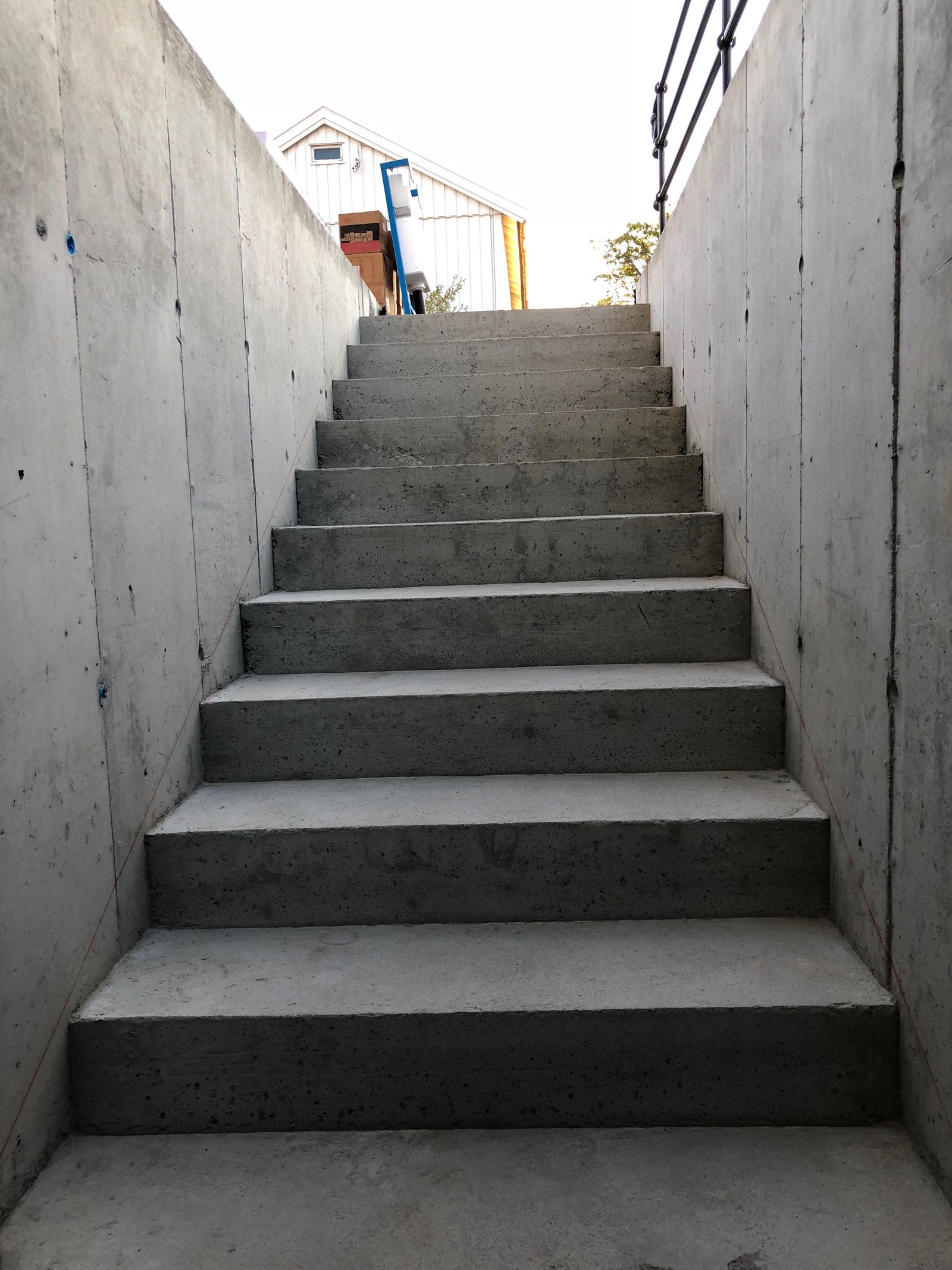 Solid trapp utendørs Galleribilde