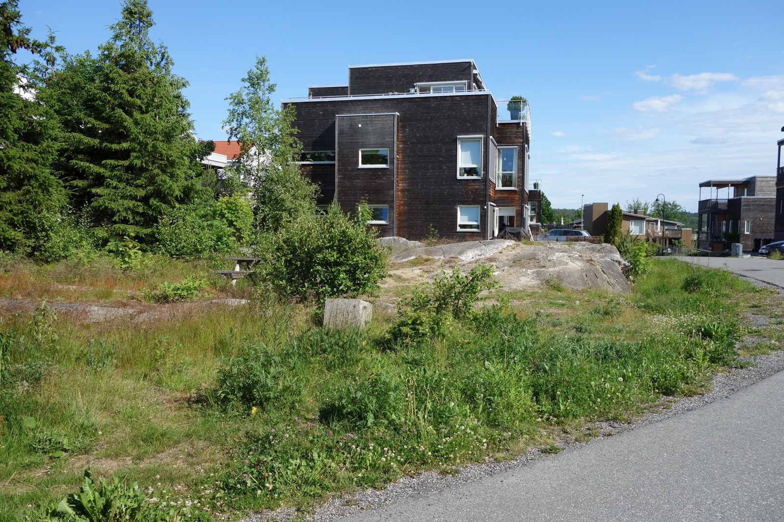 Grenser til liten naturlekeplass Galleribilde