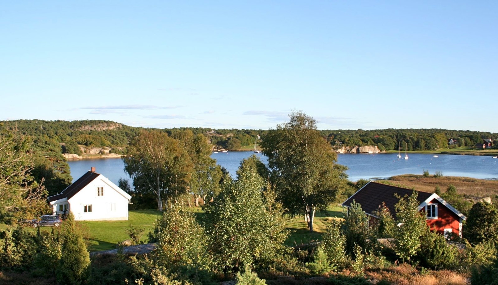 Oversikt fra fjellet Galleribilde