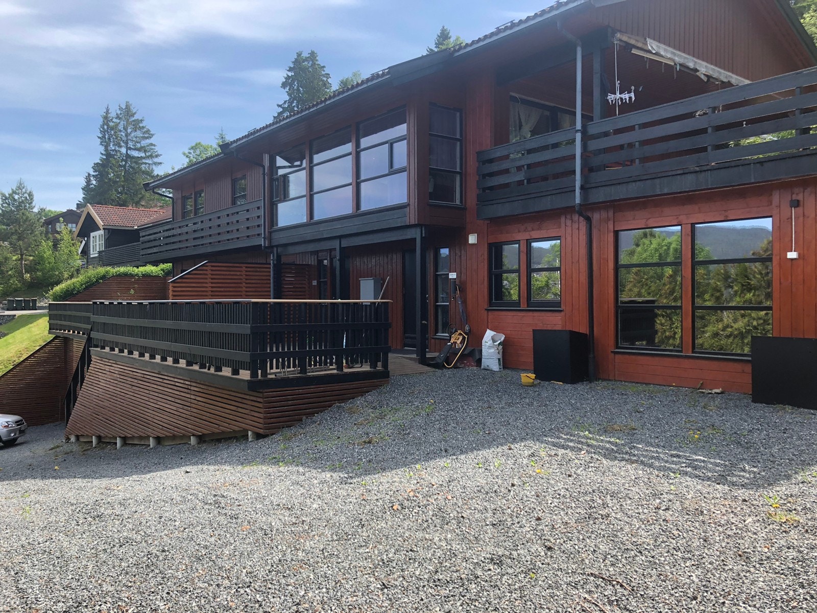 Moderne og tidsriktig fasade Galleribilde