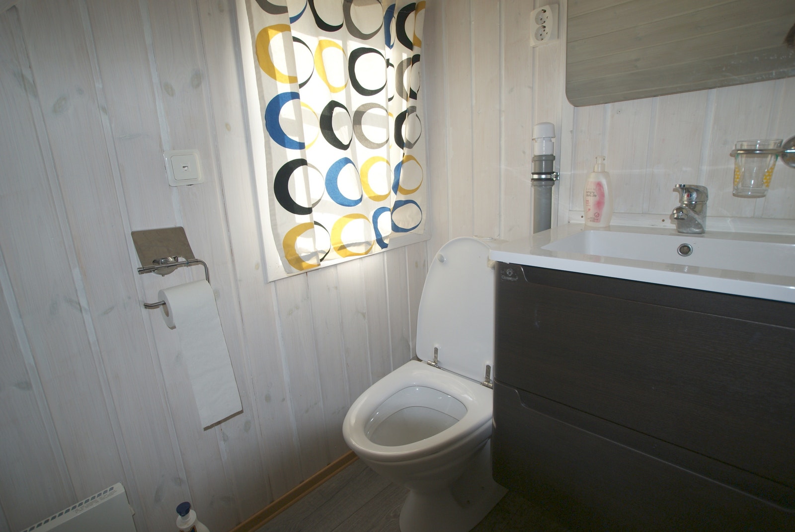 Eget toalett med vask Galleribilde