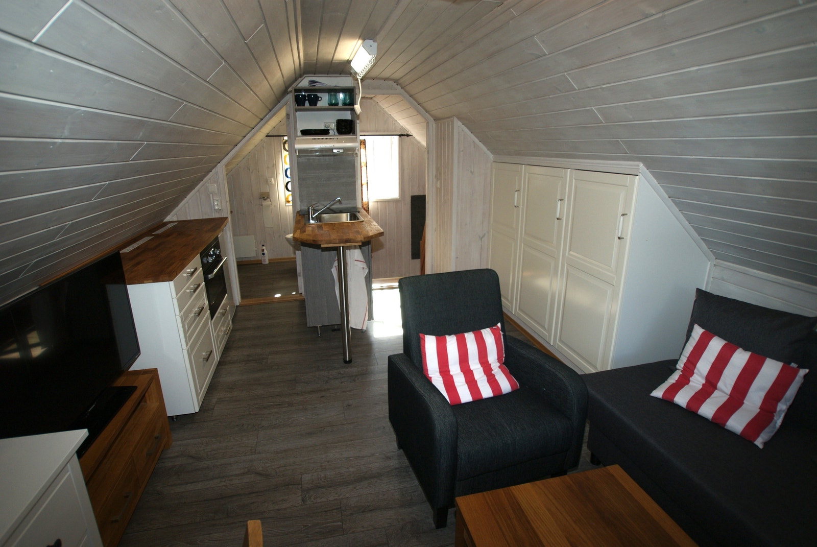 Bilde fra vindu Galleribilde