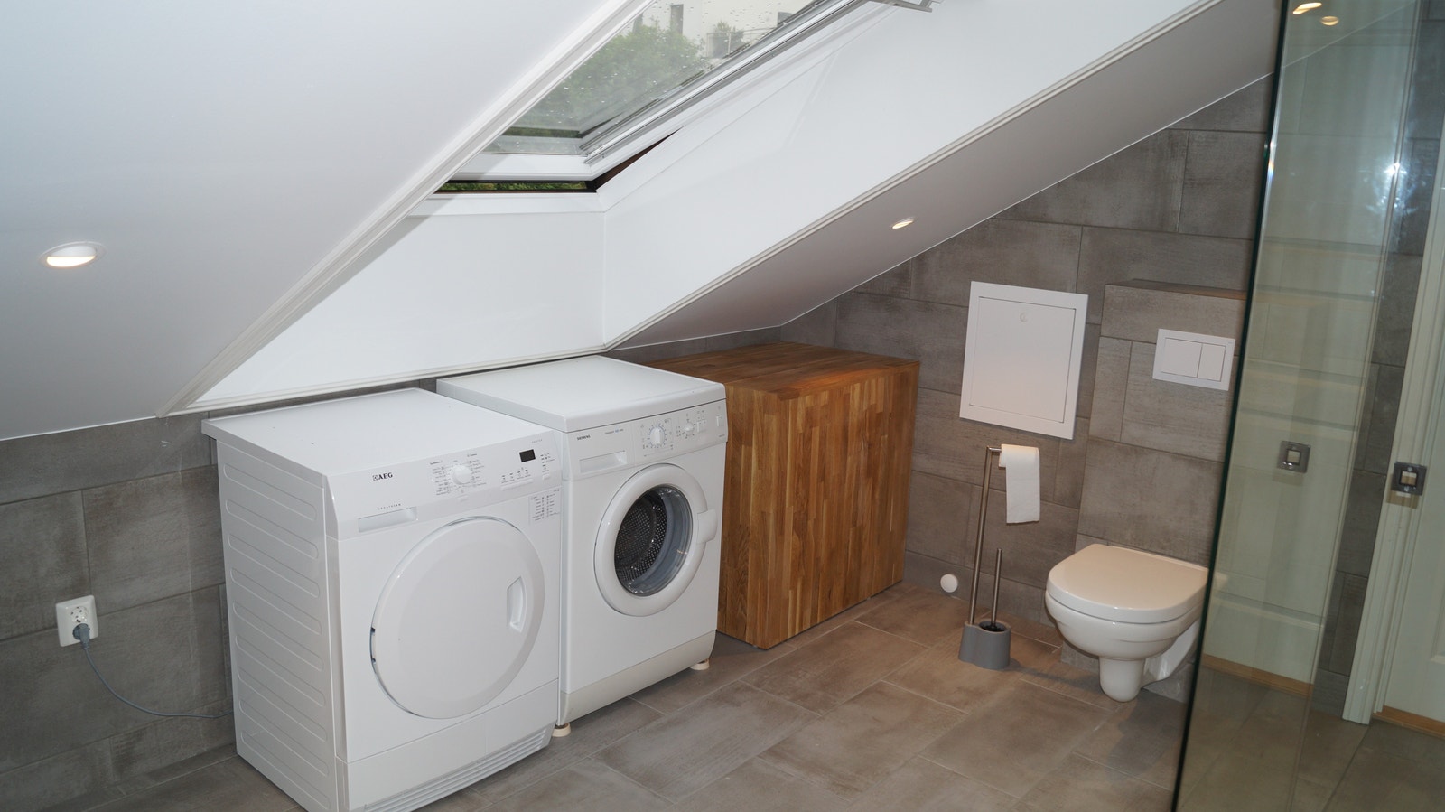 Vask og tørk på bad Galleribilde