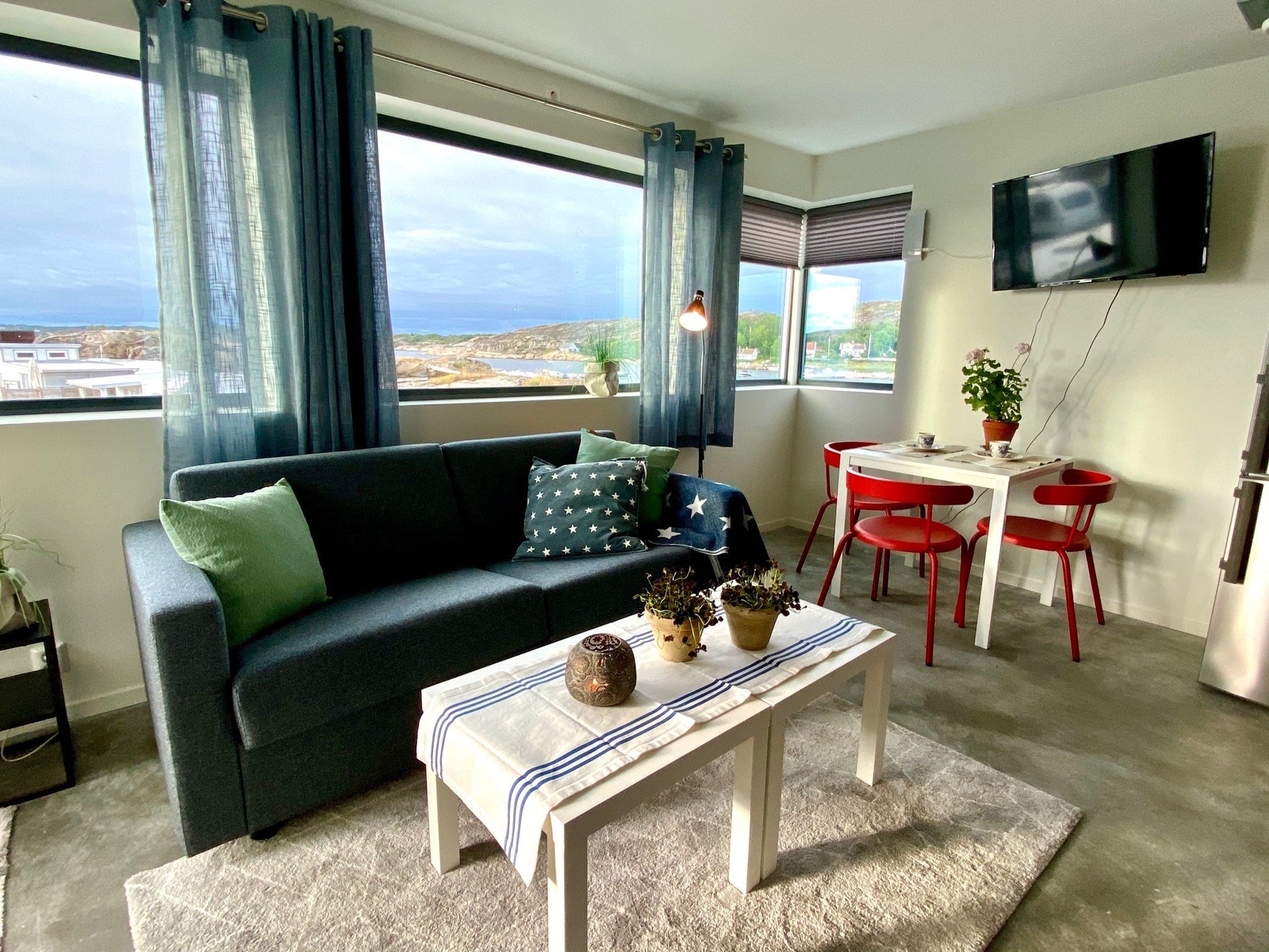 Stue med sovesofa Galleribilde