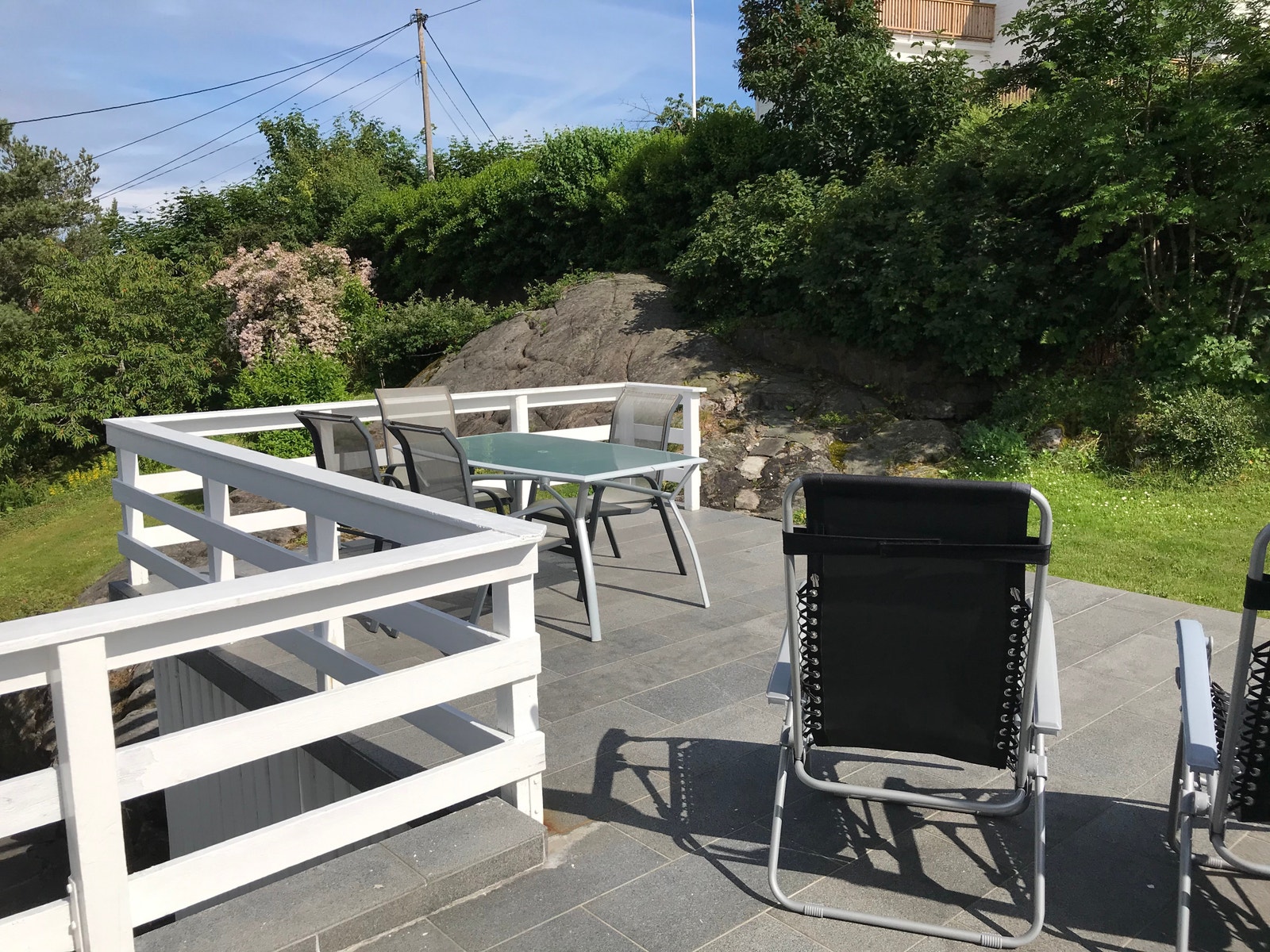 Terrasse. Gassgrill tilgjengelig Galleribilde