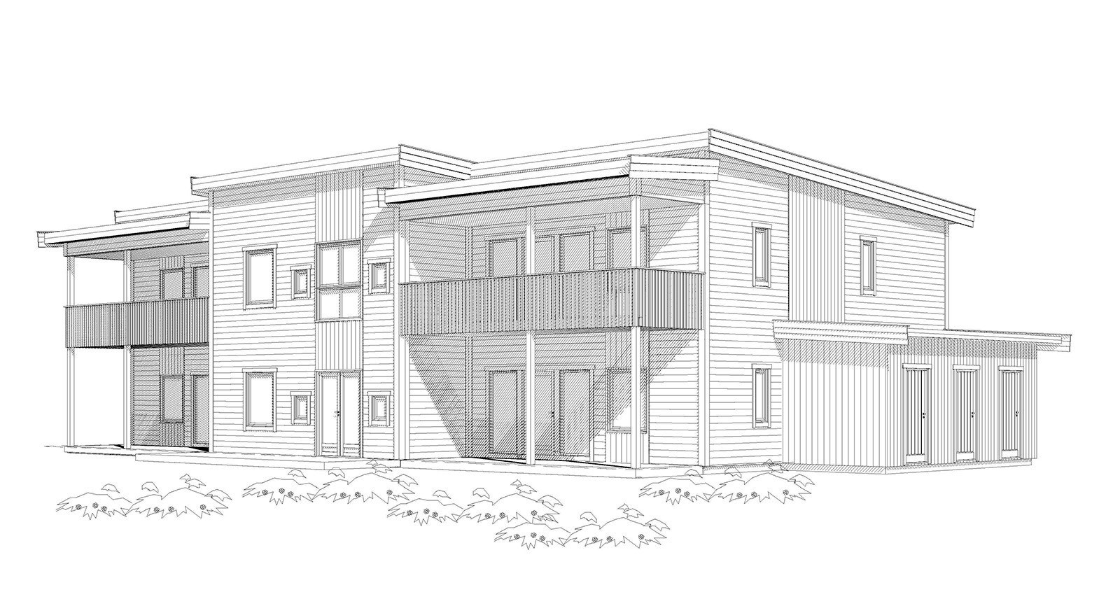 Illustrasjons-tegning Galleribilde