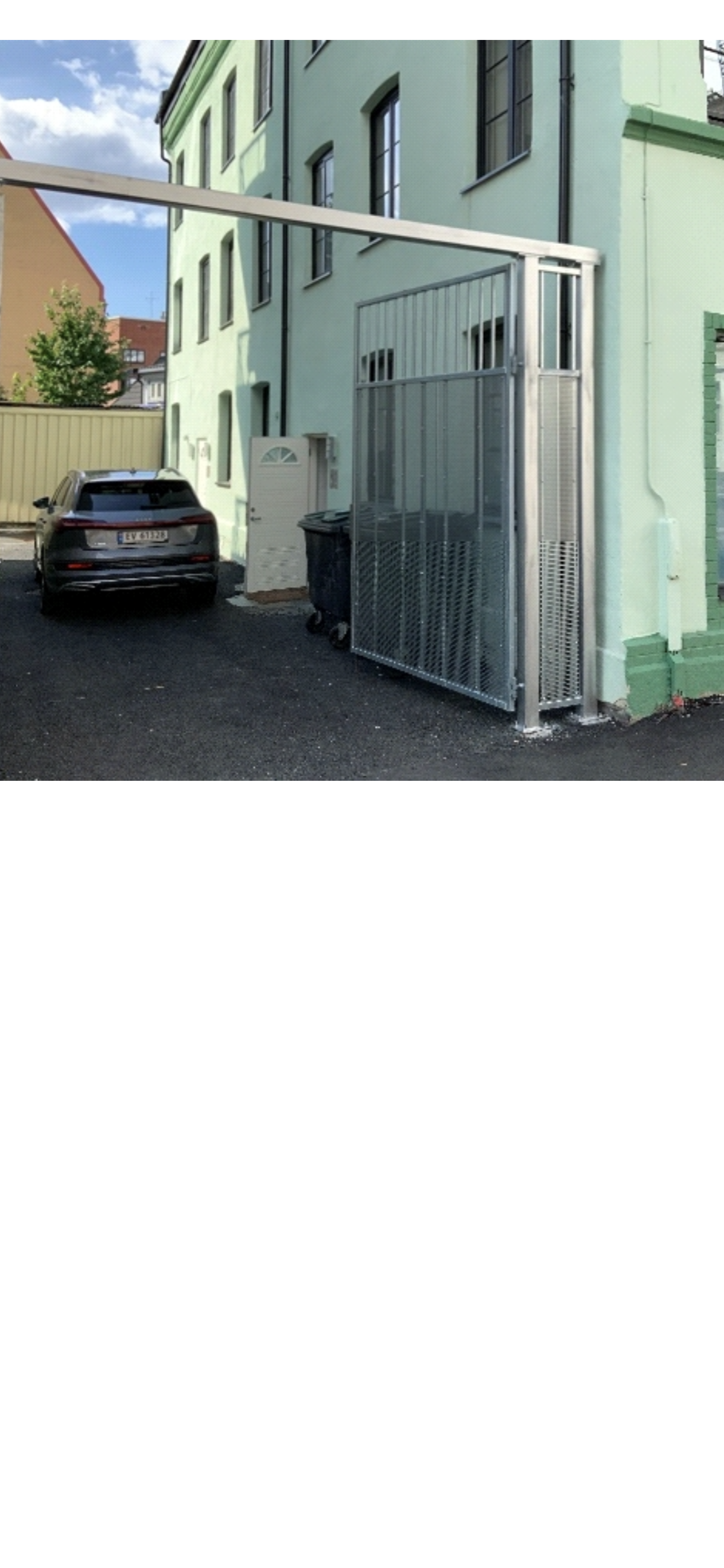 Bakgård/vareleveranse Galleribilde