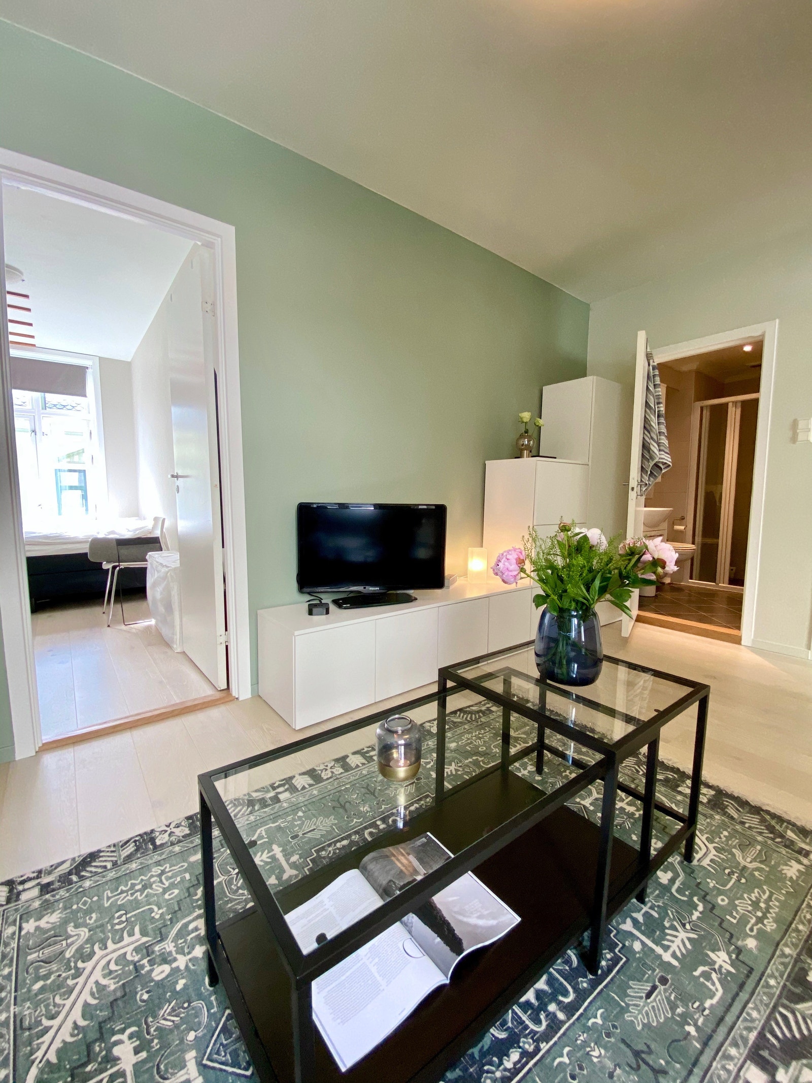 Gjennomgående lys og moderne leilighet. Galleribilde