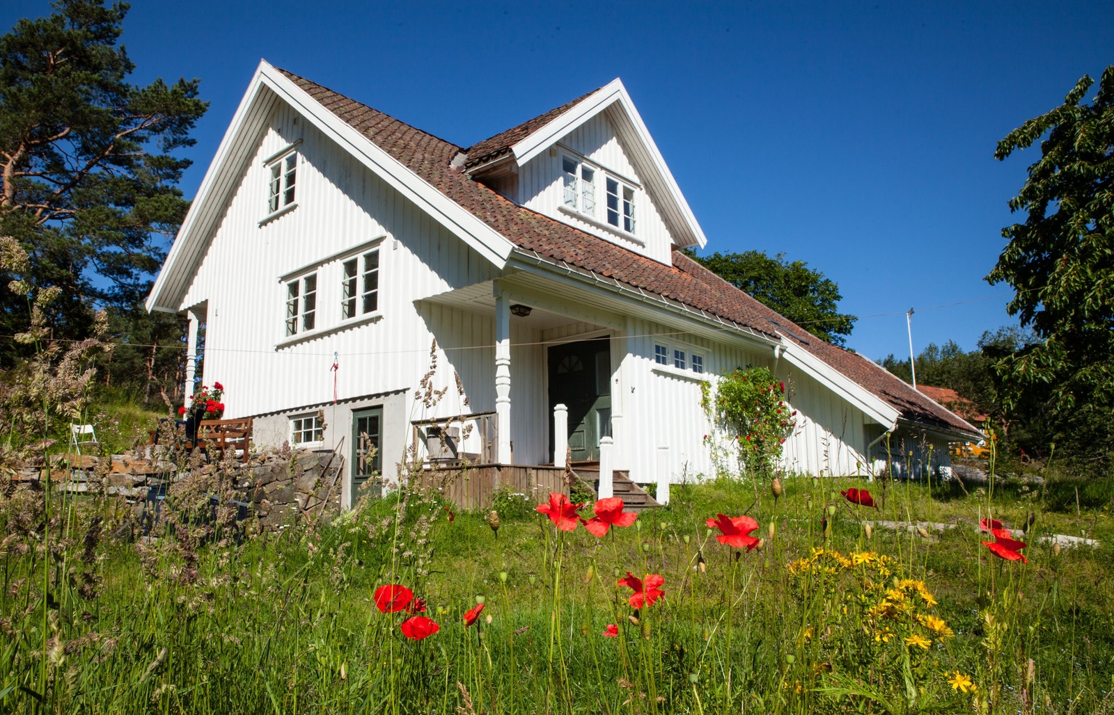 Forsiden av huset Galleribilde