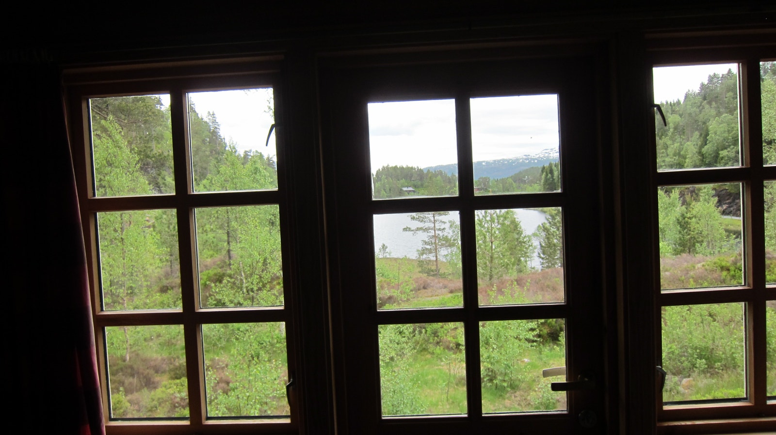 Utsikt fra stua Galleribilde