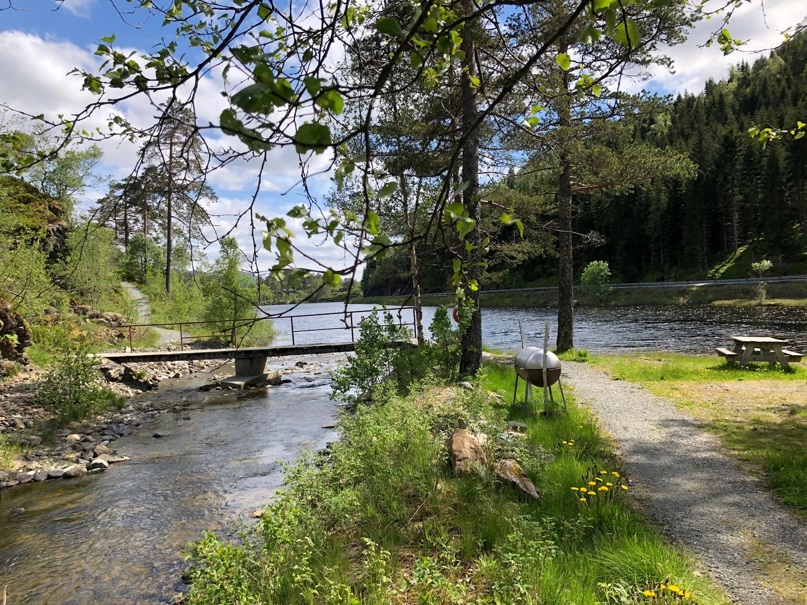 Over bekken ... Galleribilde