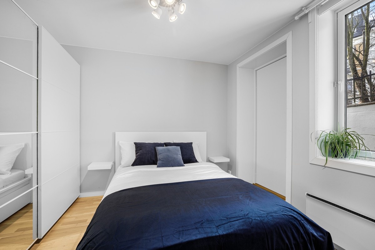 God plass til dobbeltseng. Galleribilde