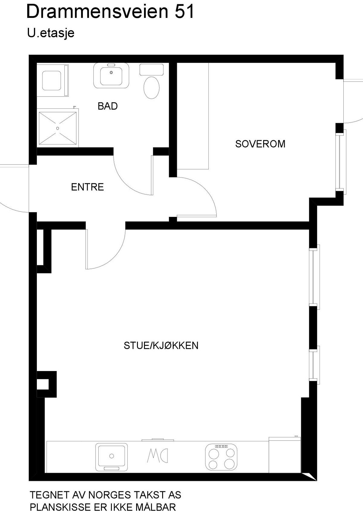 Plantegning. Galleribilde