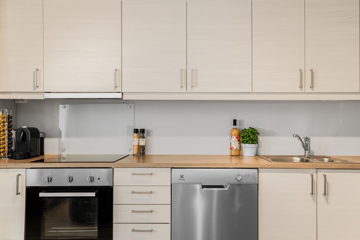 Stort og delikat kjøkken, levert av Sigdal. Galleribilde