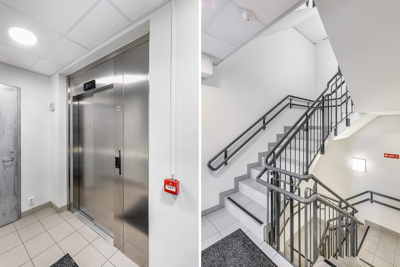 Med heis tar du deg komfortabelt til og fra riktig etasje. Galleribilde