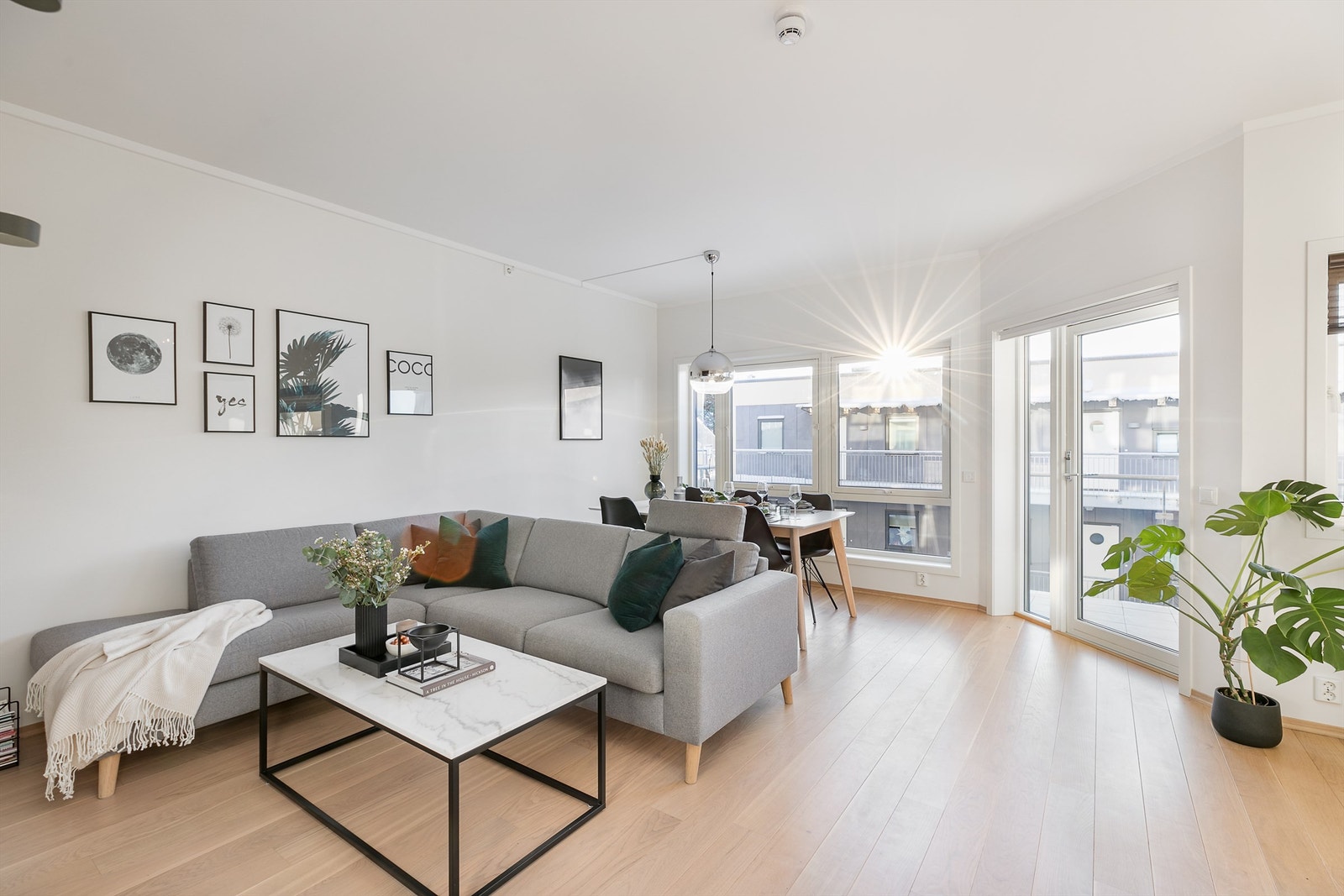 Flott 3-romsleilighet med sentral beliggenhet. Galleribilde