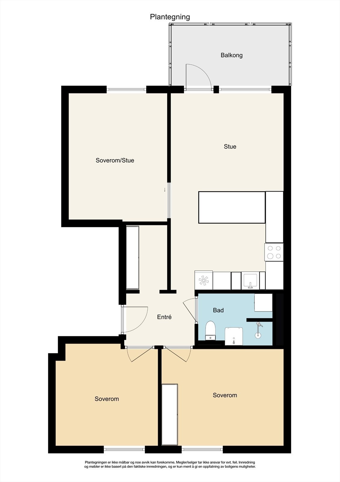 Plantegning. Galleribilde