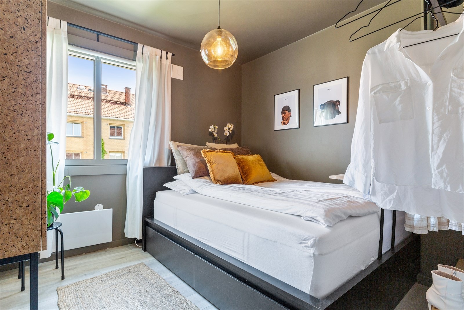 Leiligheten har totalt tre soverom. Galleribilde