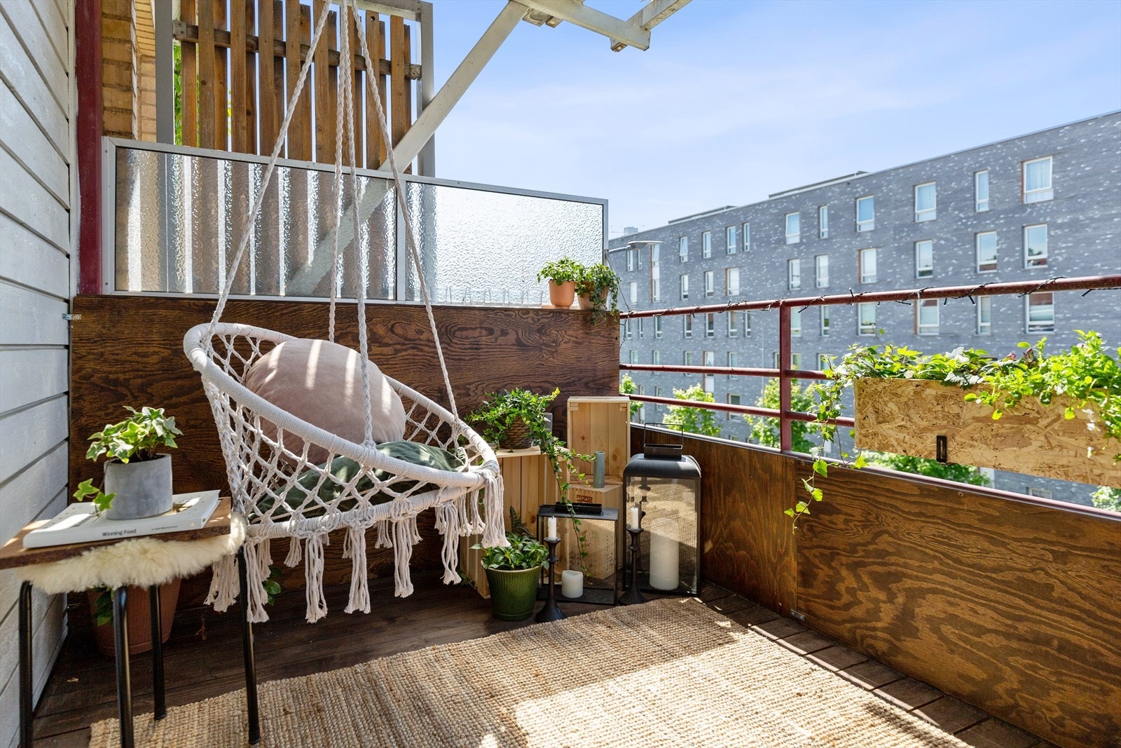 God plass til balkongmøbler. Galleribilde