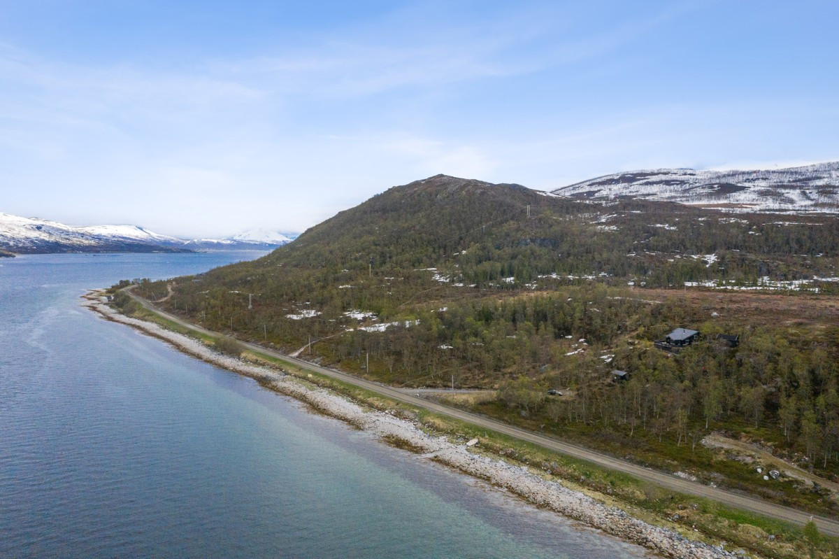 Det er kun 12-15 minutter fra fergeleie til hytten