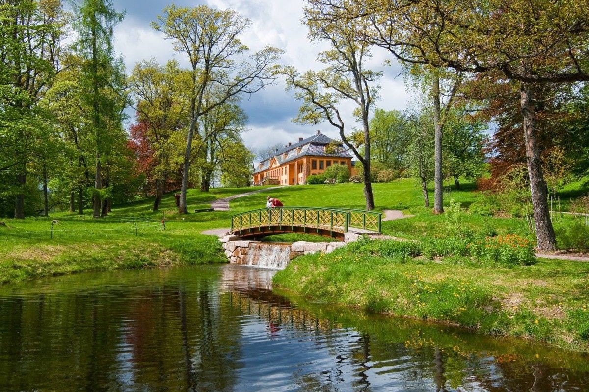 Bogstad gård med café er en fin gåtur fra boligen i herlige grønne omgivelser. Galleribilde