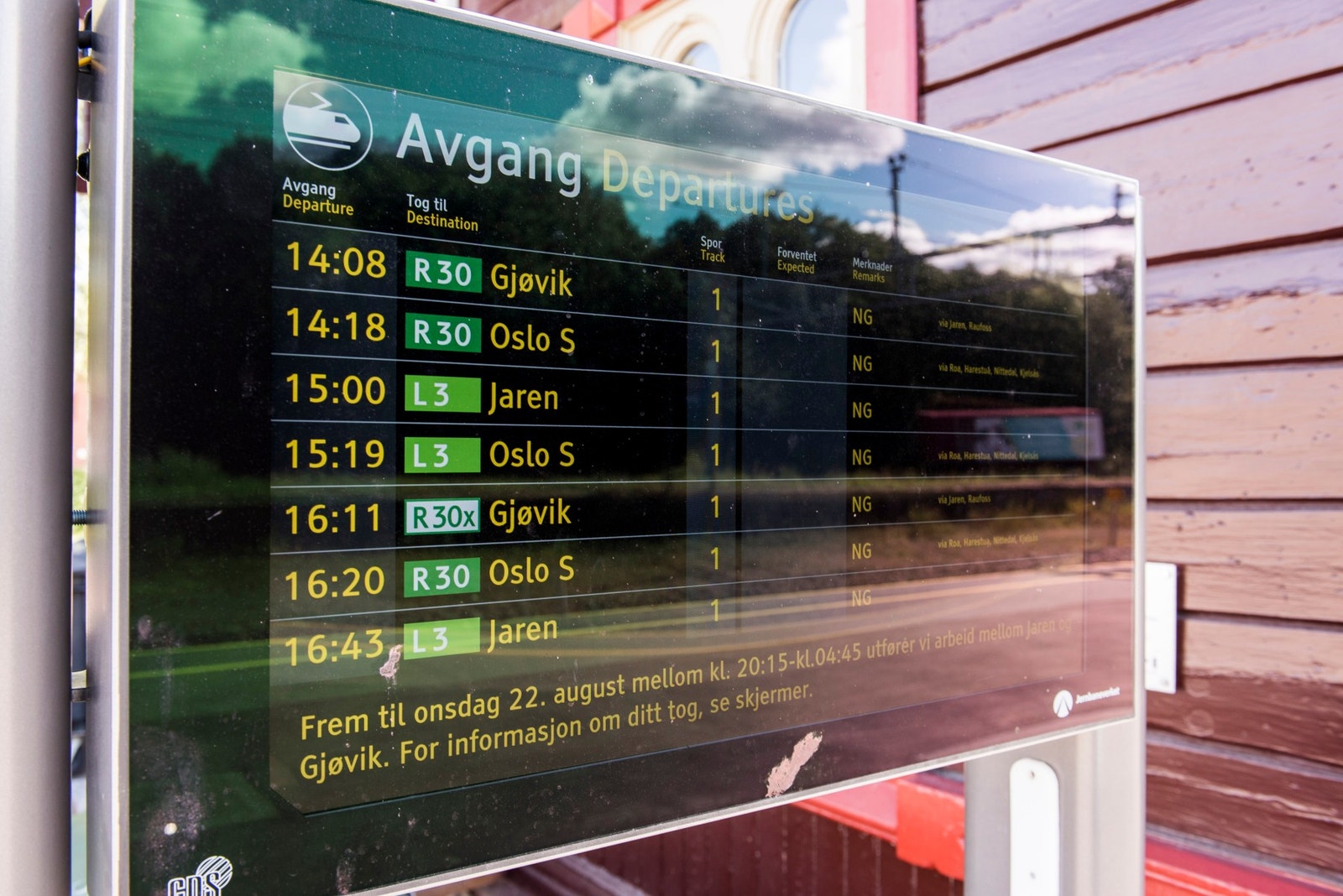 Det går mange tog inn til Oslo Galleribilde
