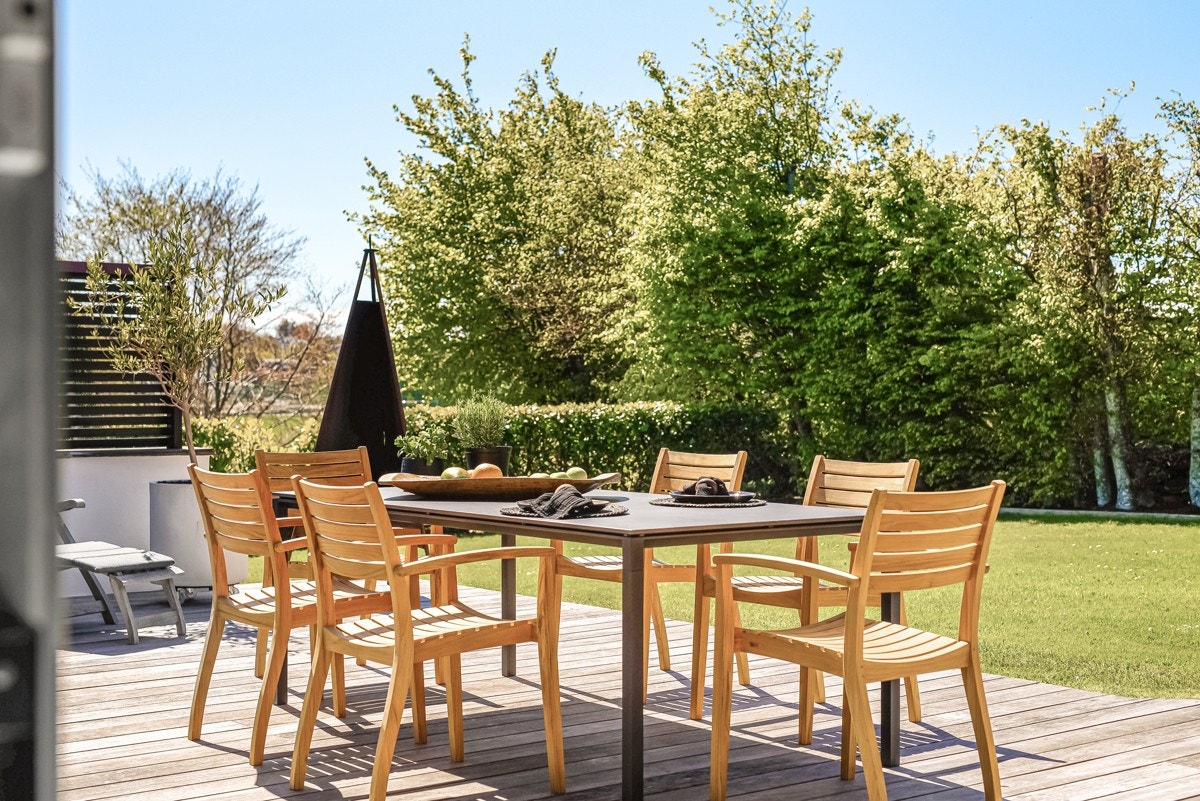 God plass til å invitere over gode venner og familie på grilling. Galleribilde